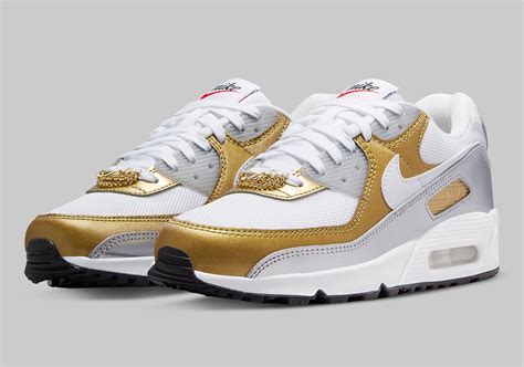 gold Nike Air Max women's